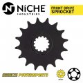 Niche Drive Sprocket Chain Combo For Suzuki Gsxr600 Front 16 Rear 45 Tooth 520v O-ring 110 Links