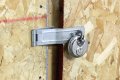 Red Hound Auto 2-3 4 Inches 70mm Stainless Disc Padlock Shackle Trailer Self Storage Single Lock With 2 Keys