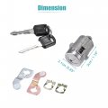 X Autohaux 1pcs Door Lock Cylinder W 2 Key For Gmc Sierra 1500 2500 3500 Yukon Chevy Silverado Tahoe Suburban Hummer H2