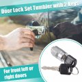 X Autohaux 1pcs Door Lock Cylinder W 2 Key For Gmc Sierra 1500 2500 3500 Yukon Chevy Silverado Tahoe Suburban Hummer H2