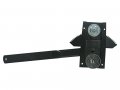 Auto Krafters Compatible Replacement For Window Regulator Lh Driver Side Door Manual Crank Satin Black Fits 1966-77 Bronco 