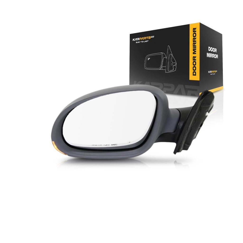 Volkswagen Jetta 2005 2010 Door Mirror Driver Side Power Heated With Signal Light Paint To Match Replacement For 1k1 857 507 Df