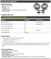 Front Ceramic Brake Pad And Coated Rotor Kit Compatible With 2013-2015 Honda Civic