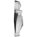 Ekena Millwork Onl04x10x01rb-r 3 5 8 Inch W X 9 1 2 H 7 P Robin Scroll Onlay Right White