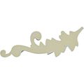 Ekena Millwork Onl04x10x01rb-r 3 5 8 Inch W X 9 1 2 H 7 P Robin Scroll Onlay Right White