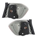 2-pack Rear Left And Right Tail Light Assembly Replacement For Highlander 2011-2013 Driver Passenger Side Brake Lamp