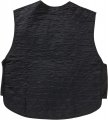 Hyperkewl 6529-bk-m Light Weight Evaporative Cooling Sport V-neck Vest With Zipper Closure Quilted Nylon Outer Fabric Black 