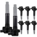 Suitable 2016-2017 Ford Mustang 5 0l V8 For F-0 5 Automotive Replacement Ignition Coils 2-pins Uf824 Set Of 8 