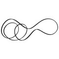 Dryer Drum Belt For Ken-more 110 Series 87681300 87681310 87681600 87681610 87681700 87681710 87681800 87681810 87682100 Models 