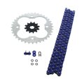 Fits Honda Trx300ex 300ex 520-86 Blue O Ring Chain Sprocket Silver 12 36 
