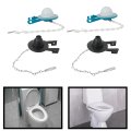 Toilet Flapper 2 Inch Rustproof Lasting Easy To Adjust Prevents Ghost Flushing Includes Blue Black Flappers Replacement 