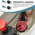 Toilet Flapper 2 Inch Rustproof Lasting Easy To Adjust Prevents Ghost Flushing Includes Blue Black Flappers Replacement