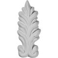 Ekena Millwork Onl01x02he 1 8-inch X 2 3 4-inch Helene Leaf Drop Onlay 