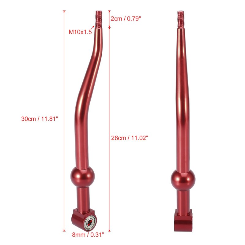 Car Short Throw Shifter Replacement Kit For Honda Civic 1988-2000 Red