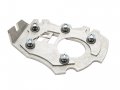 Altrider R115-0-1101 Side Stand Enlarger Foot For The Bmw R 1200 Gs Water Cooled 2015-current Silver 