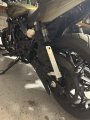 Eaccessories Ea Side License Plate Relocation Holder Bracket For Harley-davidson Street 2006-2025 Shock Bolt Spool Tag Mount 