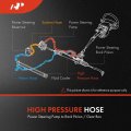 A-premium Power Steering Hose Pressure Line Assembly Compatible With Bmw 323i 1997-1999 323is 328i 328is Pump To Gear Rack