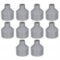 Pvc Dwv Reducing Coupling Schedule 40 Gray 20mm X 50mm Socket 10pcs 