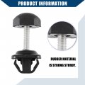 Hihaha 1l5z-16758-aa Hood Bumper Stop Ford For Ranger 1998-2011 Hood Buffer Durable Rubber 2 Pcs Black