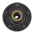 Pre Assembled 5 On 4 In Trailer Hub With Bearing Kit For 2000 Lbs 1 16 Spindle Stainless Steel Wheel Set Oil Seal And Dust