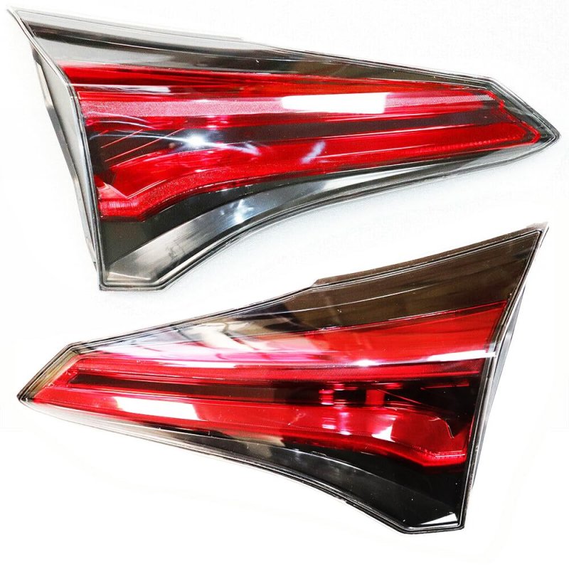 Tbvechi Rear Driver Passenger Side Inner Tail Light For 2016 2017 2018toyota Rav4 Left Right Clear Lens Lights Brake Lamps L R