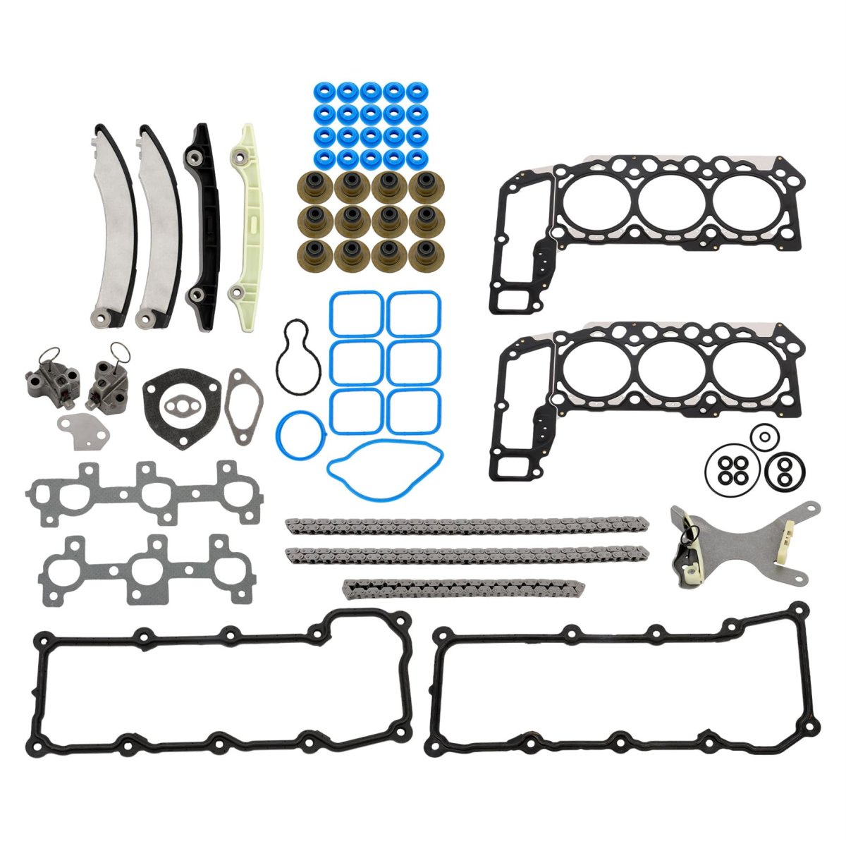Timing Chain Kit Replacement For Ram 1500 3 7l V6 Sohc 2002 2005 Dakota 2004 Durango Liberty Grand Cherokee 53021292ab