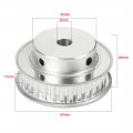 Uxcell Aluminum 30 Teeth 8mm Bore 5 08mm Timing Belt Pulley For 10mm