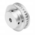 Uxcell Aluminum 30 Teeth 8mm Bore 5 08mm Timing Belt Pulley For 10mm