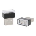 2pcs Pink Usb Led Light Atmosphere Ambient Lamp Car Interior Accessories