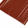 X Autohaux 24pcs 7 200mm Eva Bling Paintless Dent Repair Hot Melt Glue Sticks Red Universal For Car Auto