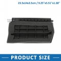 A Absopro Recirculation Fix Blend Door Repair Kit For Ford Expedition 1997-2002 Plastic Metal Foam Black Set Of 2