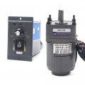 110v 15w Ac Gear Motor Electric Single-phase Reversible 0-450rpm Variable Speed Adjustable Controller Governor Geared With 3k 