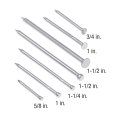 Prime-line Nail Assortment Kit Plastic Compartment Box Includes Common Finish Single Pack