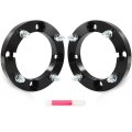 4x156 Wheel Spacers 1 In For Polaris General 1000 Real Forged Aluminum 12x1 5 Studs Bore 131mm 2 Piece Set 