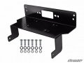 Superatv Winch Mounting Plate For Polaris Ranger Midsize 400 500 Crew 570 800 See Fitment Powder-coating Prevents Corrosion 