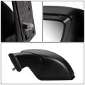 Mb1320115 Factory Style Driver Left Side Mirror Manual Folding Adjust Compatible With Mercedes-benz Metris 16-18 Textured Black