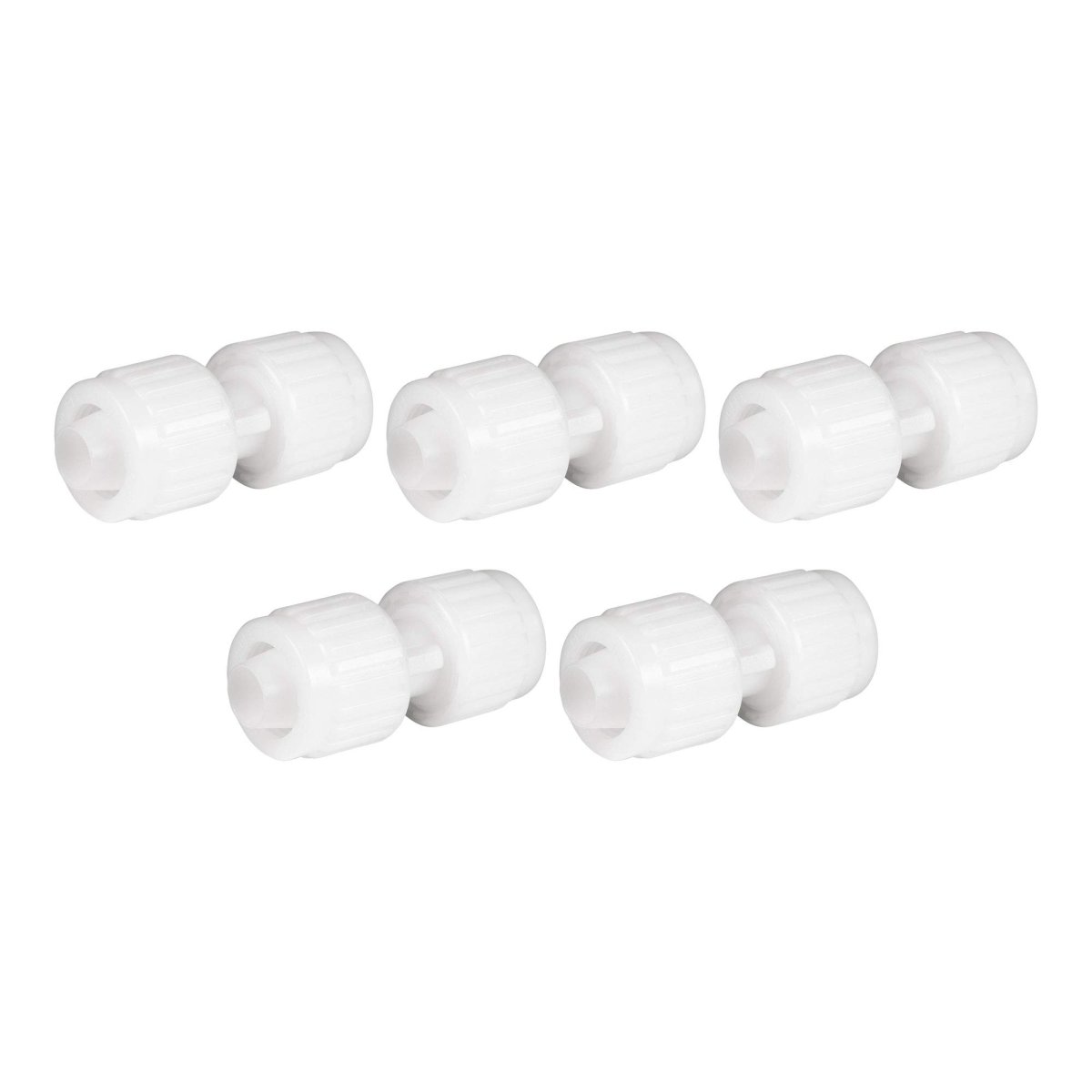 0 5 In Compression To Coupler For Pex And Gray Tubing Rp 06840 Rv Plumbing Hardware Plastic Fittings Pack
