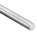 Uxcell M8 X 250mm Fully Threaded Rod Right Hand W 1 25mm Nylon Insert Hex Lock Nuts Kit