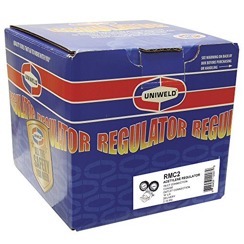 Uniweld Rmc2 Patriot Series Acetylene Regulator With A Outlet Connection And 200 Cga Inlet