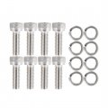 Wflnhb Cnc Fuel Rails Kit Replacement For Ls1 Ls6 Black -8an