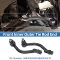2pcs Front Outer Tie Rod Ends Kit Suspension Steering End For Hyundai Azera Sonata Drag Link No 568203k000 568203k510