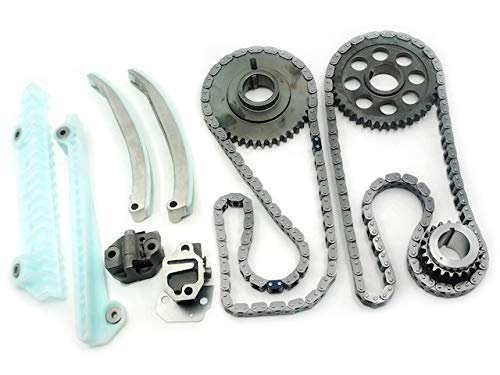 Front Timing Chain Kit For 2001 To 2006 Ford F-150 4 6l V8 Sohc Fits From November 2002 Includes Chains Sprockets Tensioners