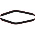 Outside Mount Window Wind Deflectors Replacement For 1993-2011d For Ranger Visors Rain Guard 2pieces 