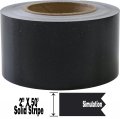 Universal Premium Two Inch Solid Stripe Auto Truck Customizing Tfx 0132055-2 X 50 055 Black Metallic