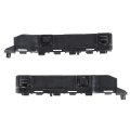 Pair Front Left Right Side Bumper Brackets Fit 2008-2012 Honda Accord Sedan Not Suitable For 2-door Coupe 