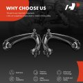 A-premium 2 X Front Upper Control Arm With Ball Joint Bushing Compatible Honda Cr-v 1997 1998 1999 2000 2001 Replace K80884