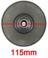 Minarelli Clutch Assembly With 107mm Inner Diameter Bell For 50cc 2 Stroke 1pe40qmb Jog Engines Part Number 161-197 