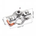 Uxcell Wall Ceiling Mount Pipe Supports 304 Stainless Steel Adjustable Bracket Clamp For 19-22mm 2pcs