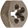 Drill America Dwt Series Qualtech Carbon Steel Hex Threading Die M7 X 0 75 Size Pack Of 1 