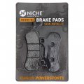Niche Front Rear Right Brake Pad Set For Can-am 715900380 Semi-metallic